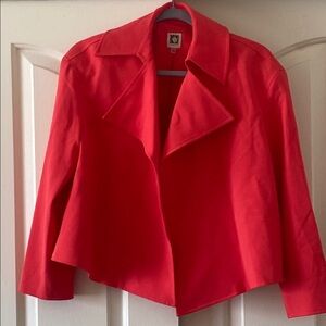 Anne Klein Women's Watermelo Blaizer.